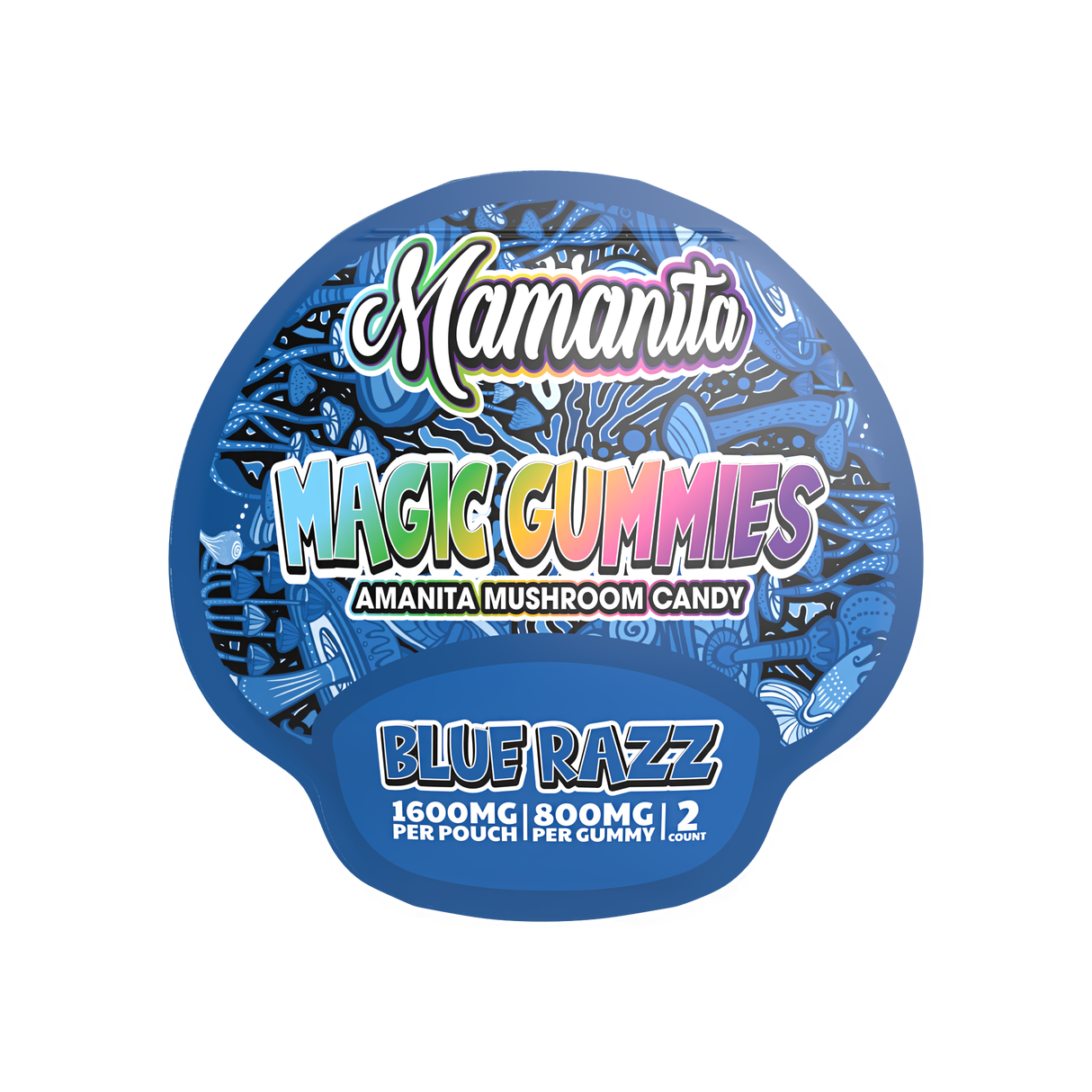 Mamanita Magic Gummies 2 Pack Display