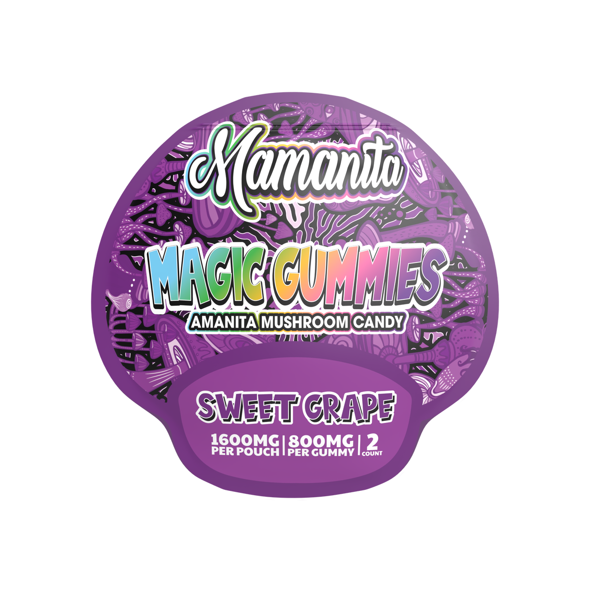 Mamanita Magic Gummies 2 Pack Display