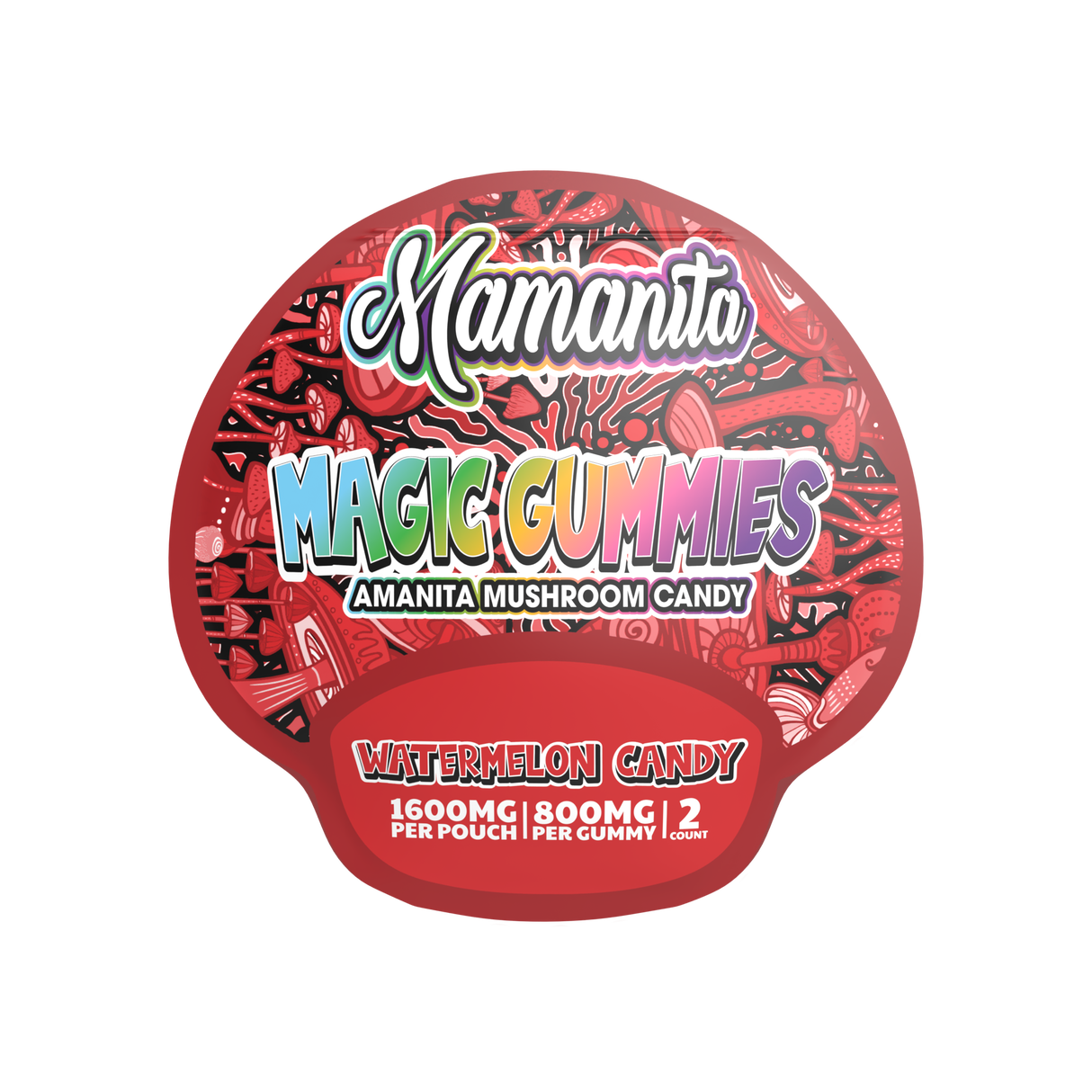 Mamanita Magic Gummies 2 Pack Display